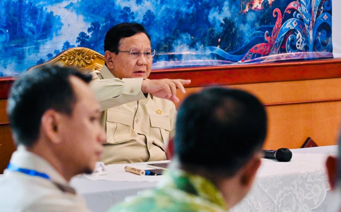 Presiden Prabowo Subianto Bakal Sikat Korporasi Pembakar Hutan Kalimantan