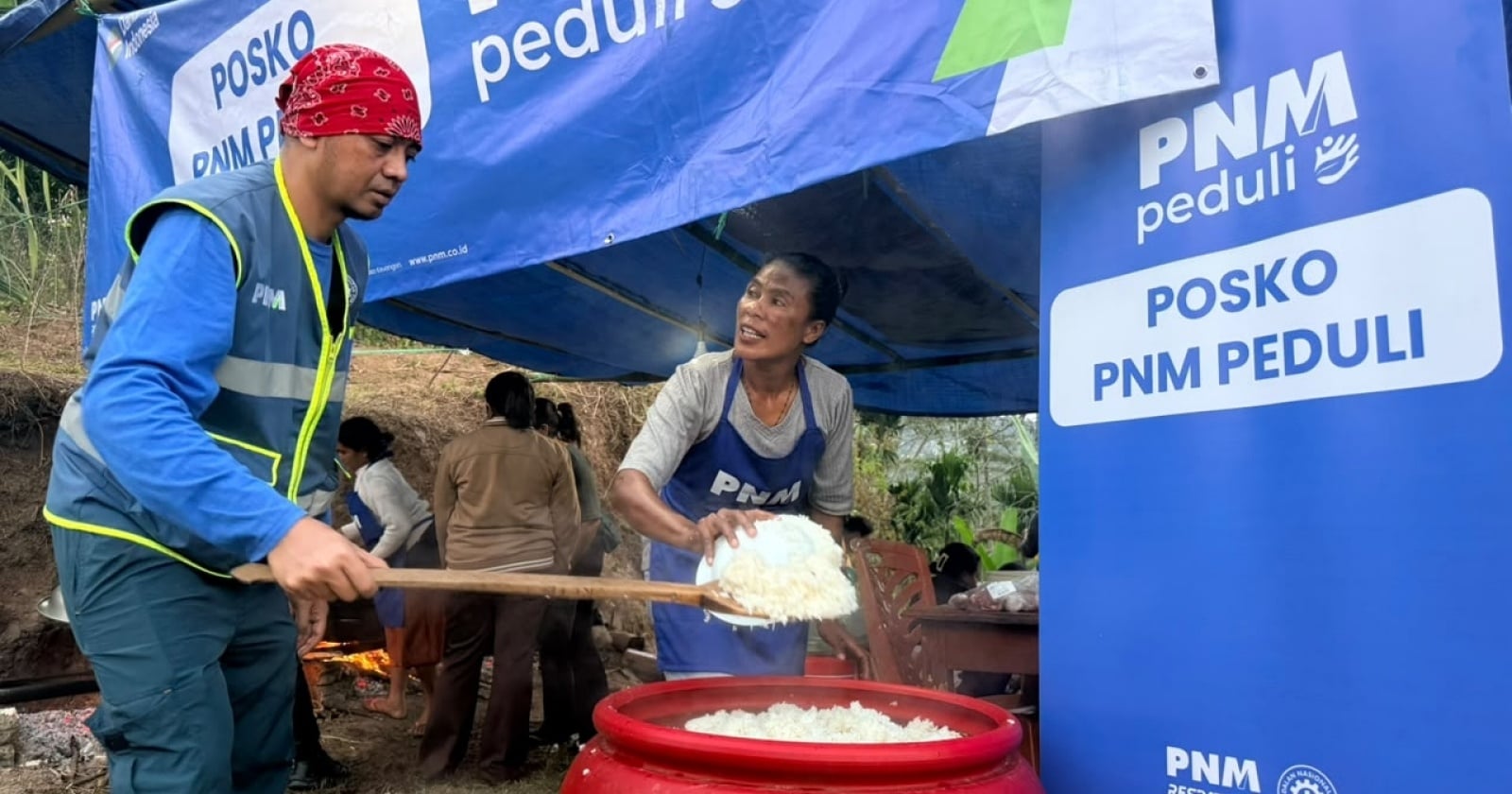 Dari Posko ke Posko, PNM Terus Bergerak Dampingi Warga Terdampak Gempa NTT