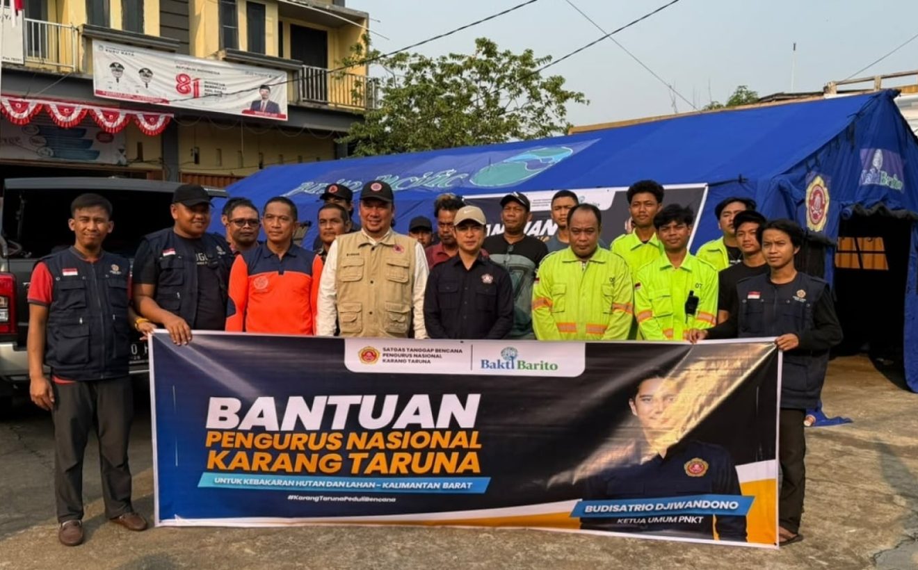PNKT Kerahkan Personel Karang Taruna Bantu Penanganan Karhutla Sumatera dan Kalimantan