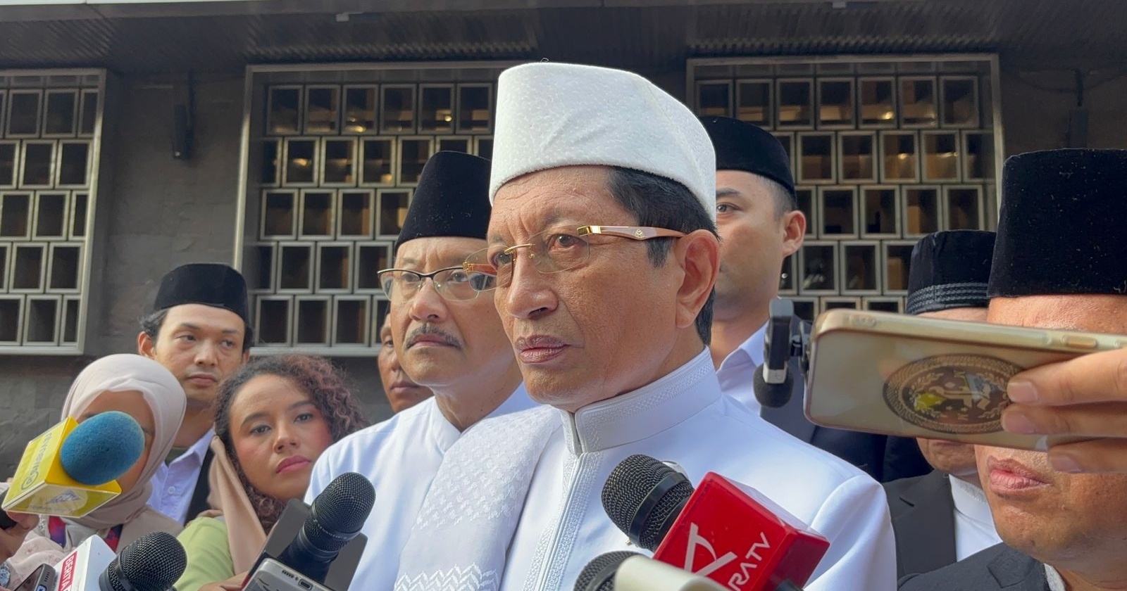 Menag Nasaruddin Umar Bantah Mundur: Itu Ada Orang yang Panik