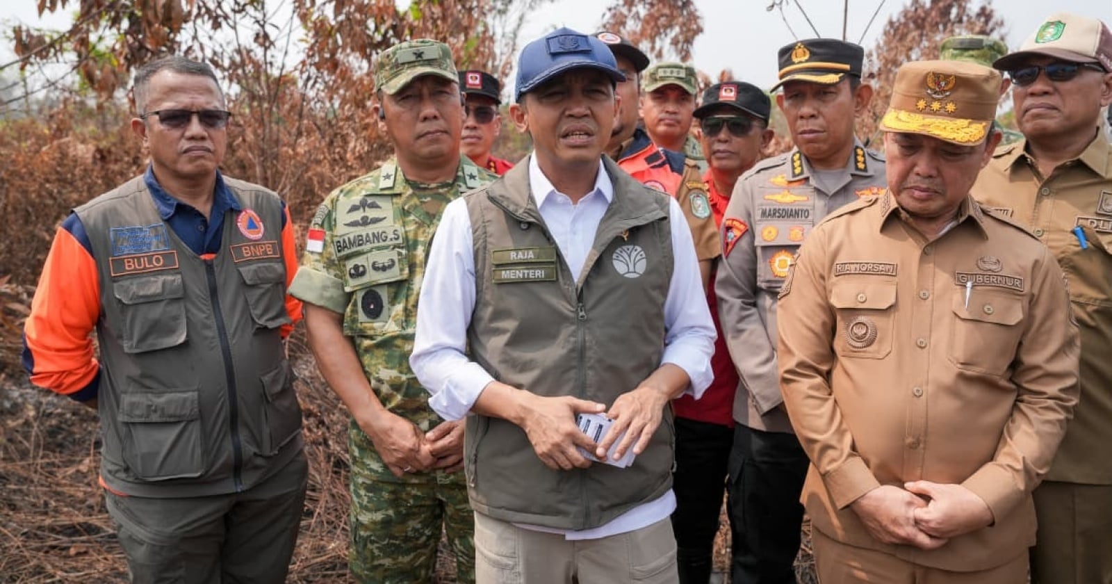 Walhi Kritik Menhut Raja Juli ke Kalteng: Jangan Cuma Gimmick Semprot Api, Mana Solusinya?