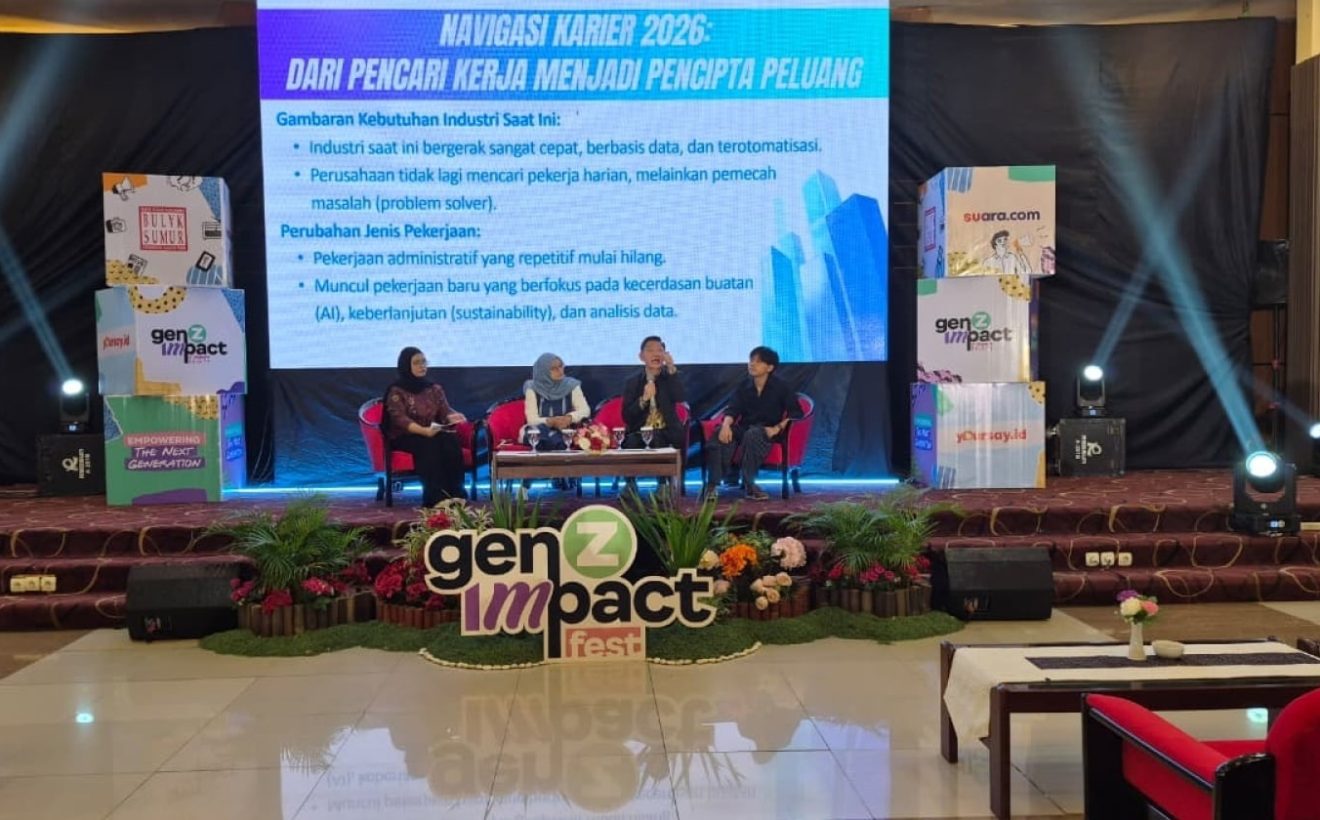 Lepas dari Bayang-bayang Kantoran, Gen Z Ditantang Jadi Job Creator di Gen Z Impact Fest 2026