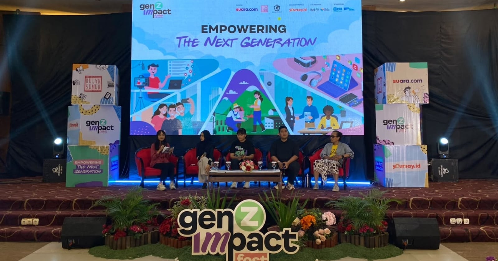 Dari Media hingga Gerakan Lingkungan, Ini Cerita 4 Kreator di Gen Z Impact Fest 2026