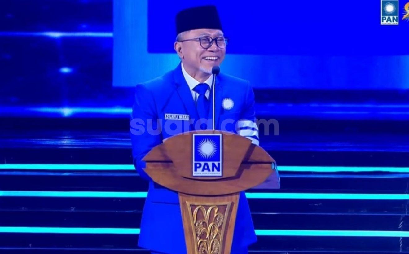 Pidato Zulhas di HUT PAN: Warna Partai Tak Boleh Lebih Besar dari Merah Putih