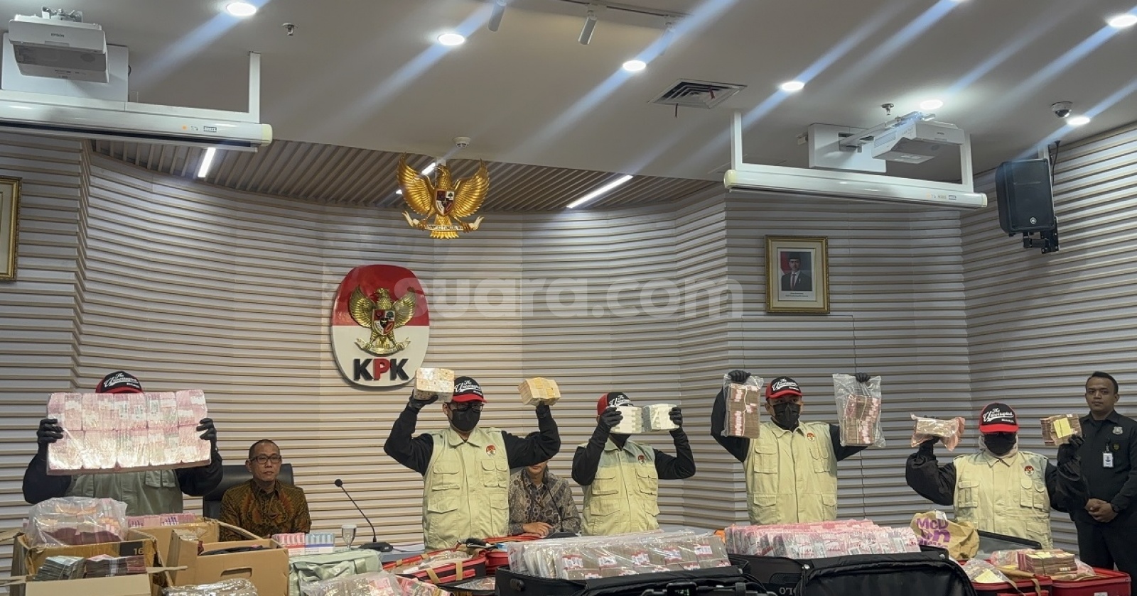OTT Suap HGB di Kementerian ATR/BPN, KPK Sita Uang Tunai Rp 106,3 Miliar