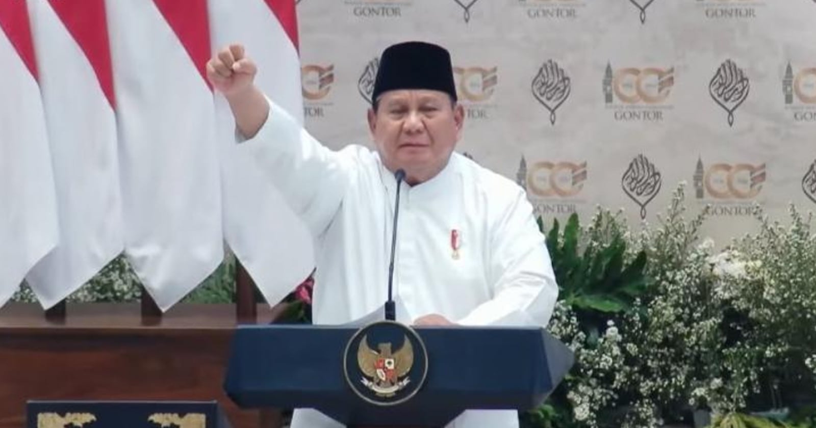 Prabowo Gemakan Free Palestine di Gontor, Pengamat: Retorika dan Aksi Belum Selaras
