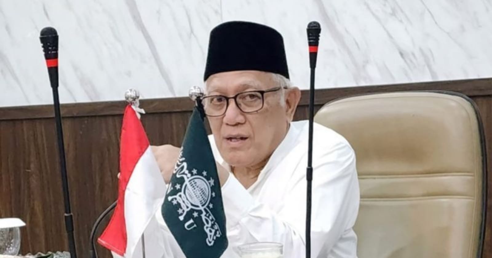 Gus Kikin Umumkan Susunan Pengurus PBNU: Gus Ipul Waketum, Gudfan Arif Jadi Sekjen