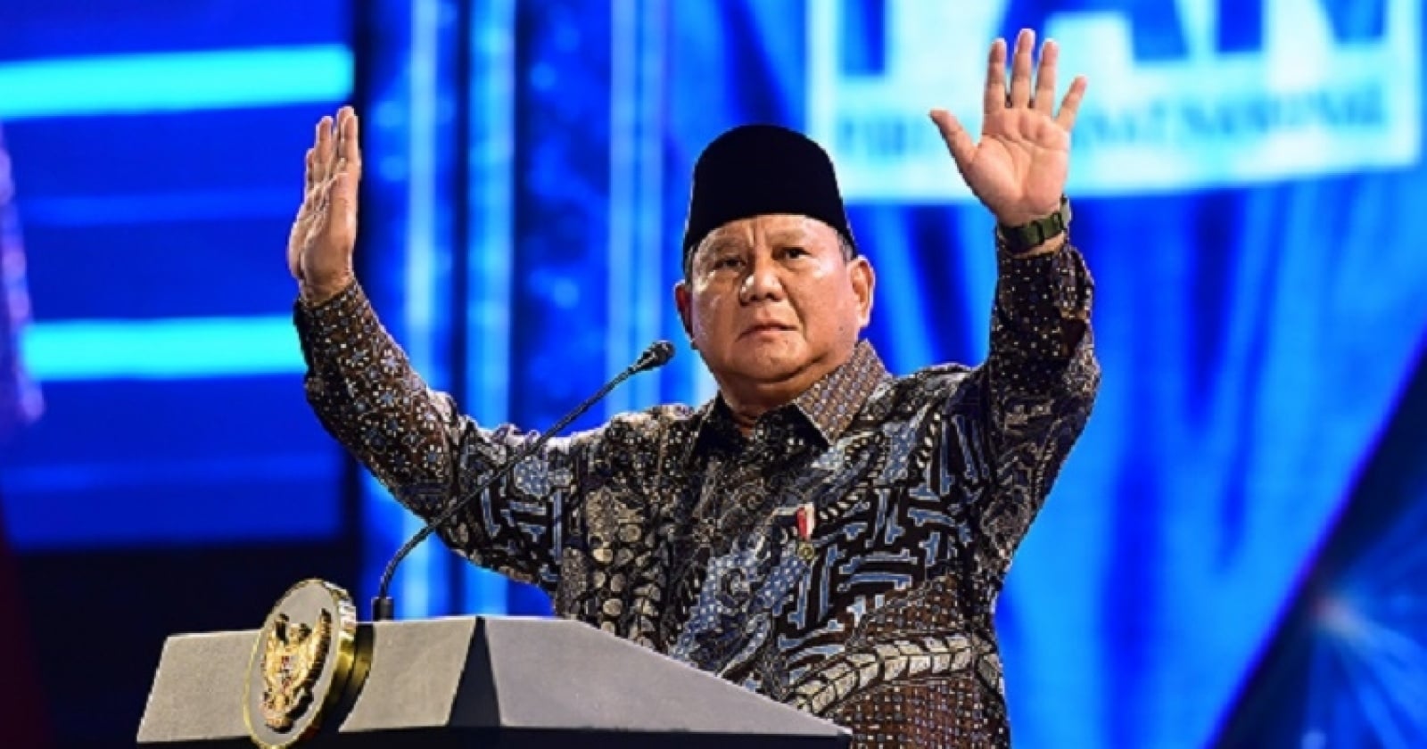 Prabowo: Saya Dikasih Pesan Dilarang Joget dan Jangan Ngomong Lu-Gue!