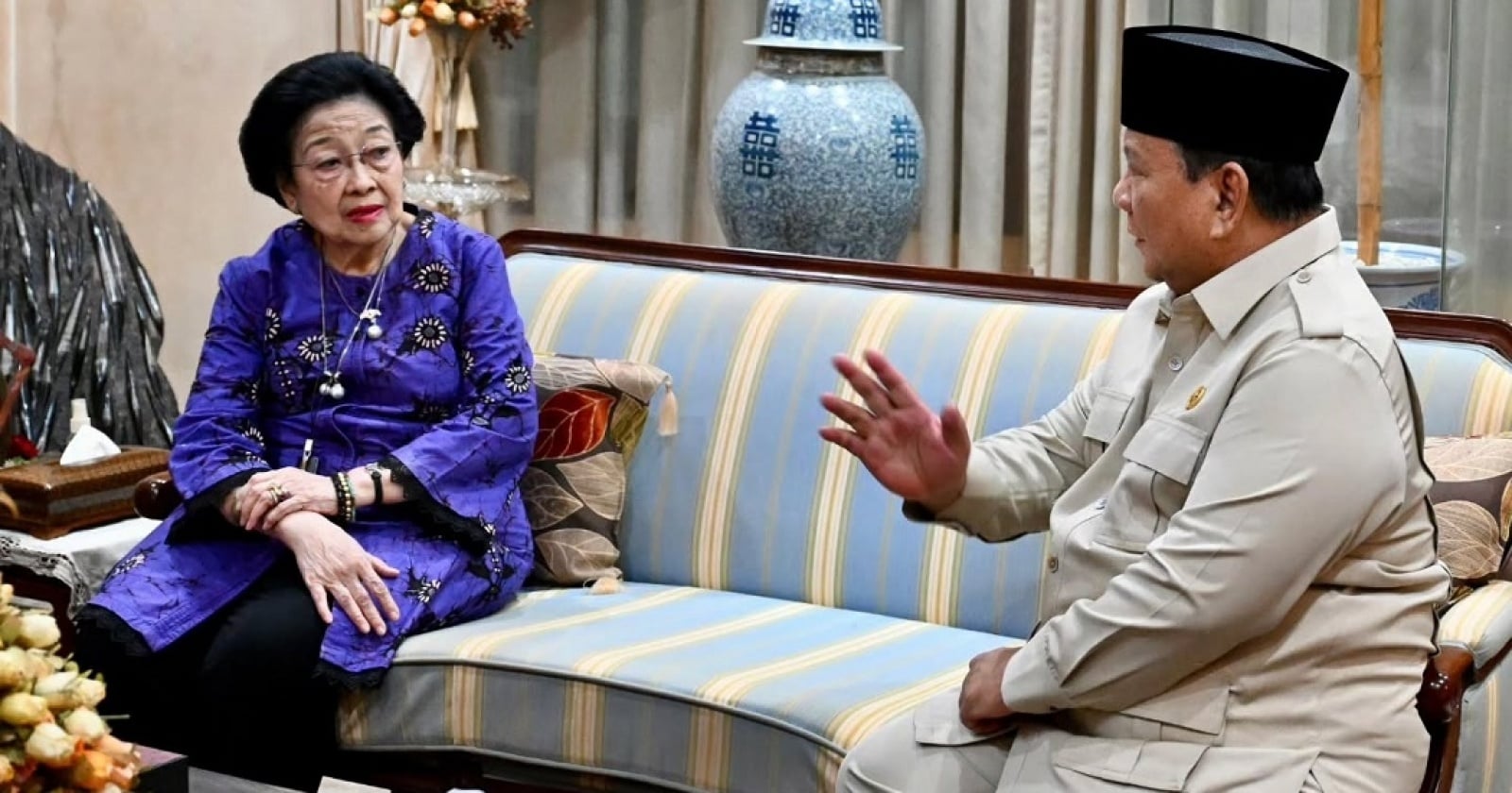 Prabowo Bertemu Megawati di Teuku Umar, Puan: Jauh di Mata, Dekat di Hati