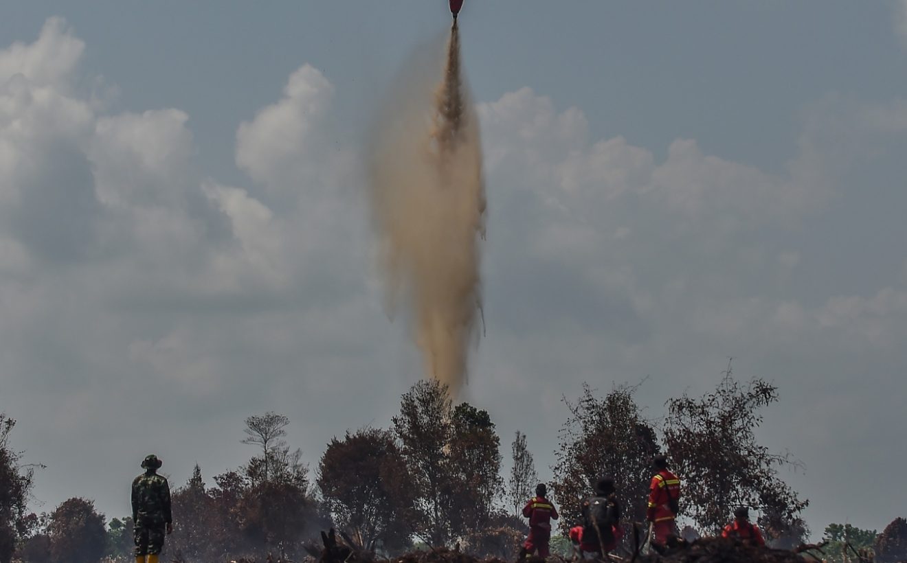 BNPB: Water Bombing Tak Berguna Jika Api Karhutla Sudah Membesar