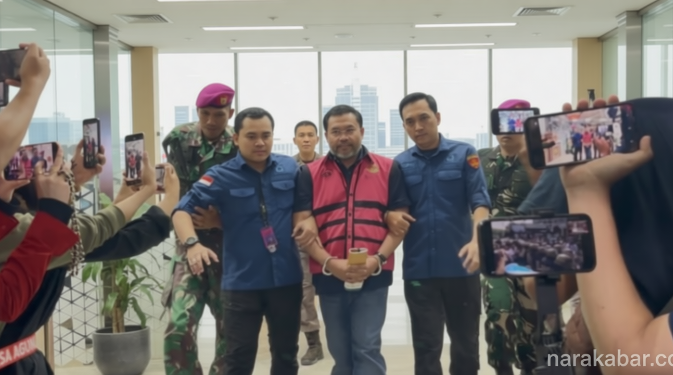 Usai 10 Jam Diperiksa – Sony Sonjaya Keluar dengan Kepala Tegak Tanpa Sepatah Kata