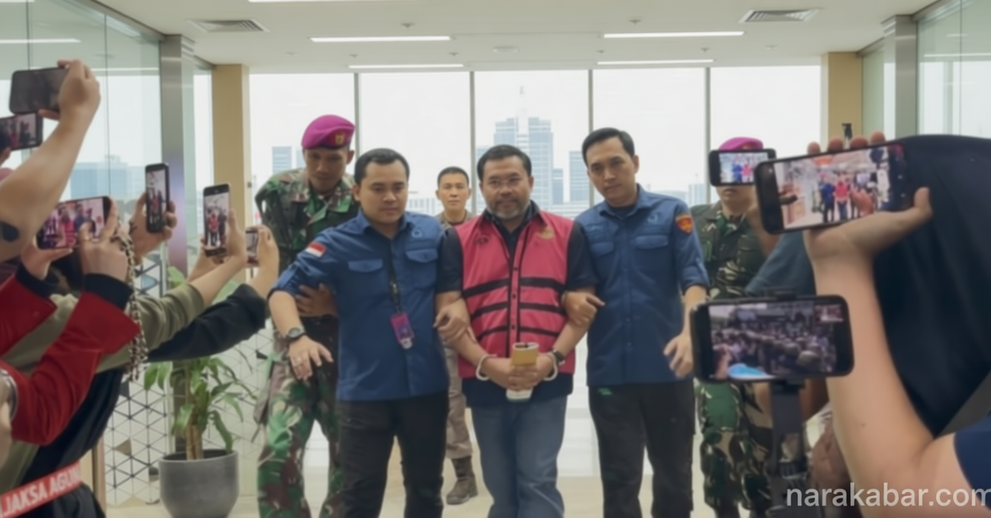 Usai 10 Jam Diperiksa – Sony Sonjaya Keluar dengan Kepala Tegak Tanpa Sepatah Kata