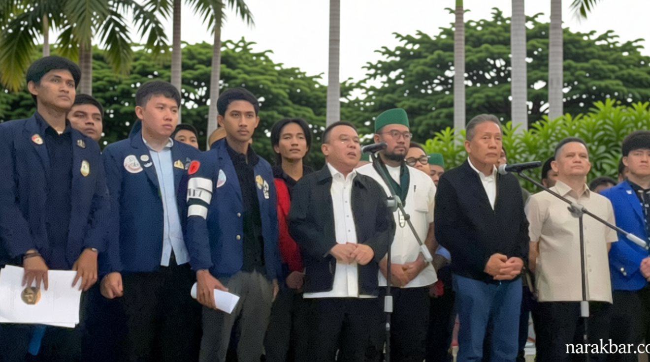 Meeting Results: Dasco Temui Mahasiswa, DPR Janji Tindak Lanjuti Sejumlah Tuntutan