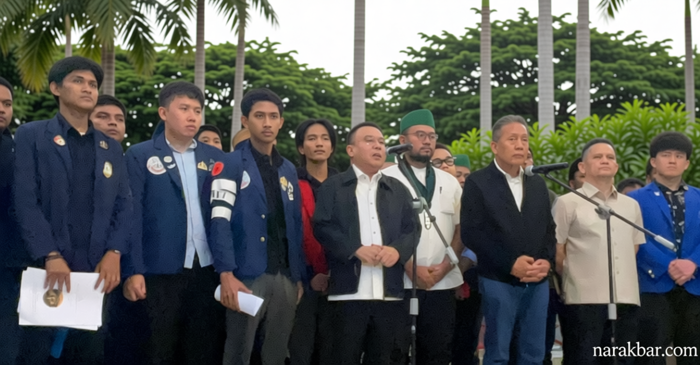 Meeting Results: Dasco Temui Mahasiswa, DPR Janji Tindak Lanjuti Sejumlah Tuntutan