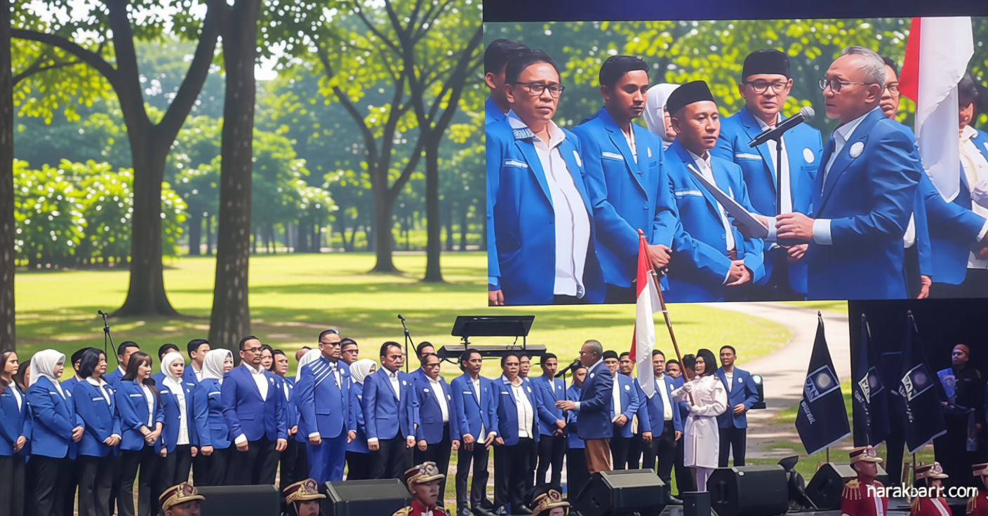 Resmi! Zulhas Lantik Uya Kuya Pimpin PAN Jakarta Gantikan Eko Patrio