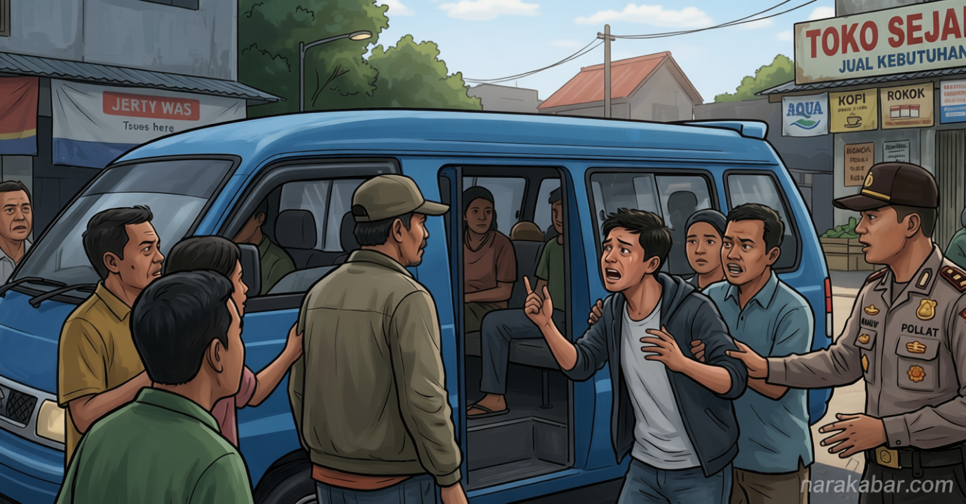 Solving Problems: Viral! Pria Dilecehkan di Angkot Cipayung, Pelaku Dikepung Warga, Polisi Buru CCTV