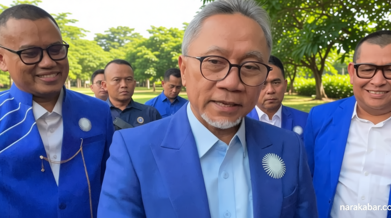 Pilih Uya Kuya Pimpin PAN Jakarta – Zulhas: Artis Itu Kreatif dan Kerjanya Produktif