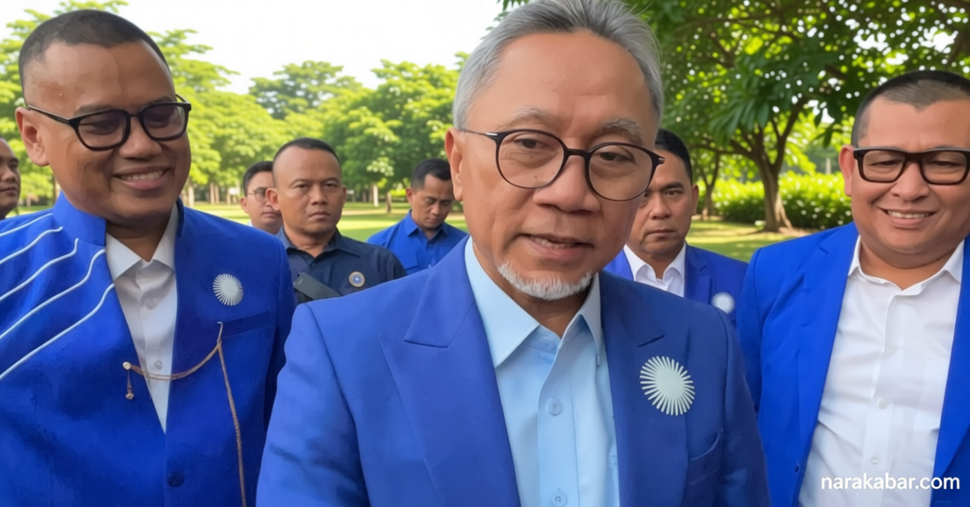 Pilih Uya Kuya Pimpin PAN Jakarta – Zulhas: Artis Itu Kreatif dan Kerjanya Produktif