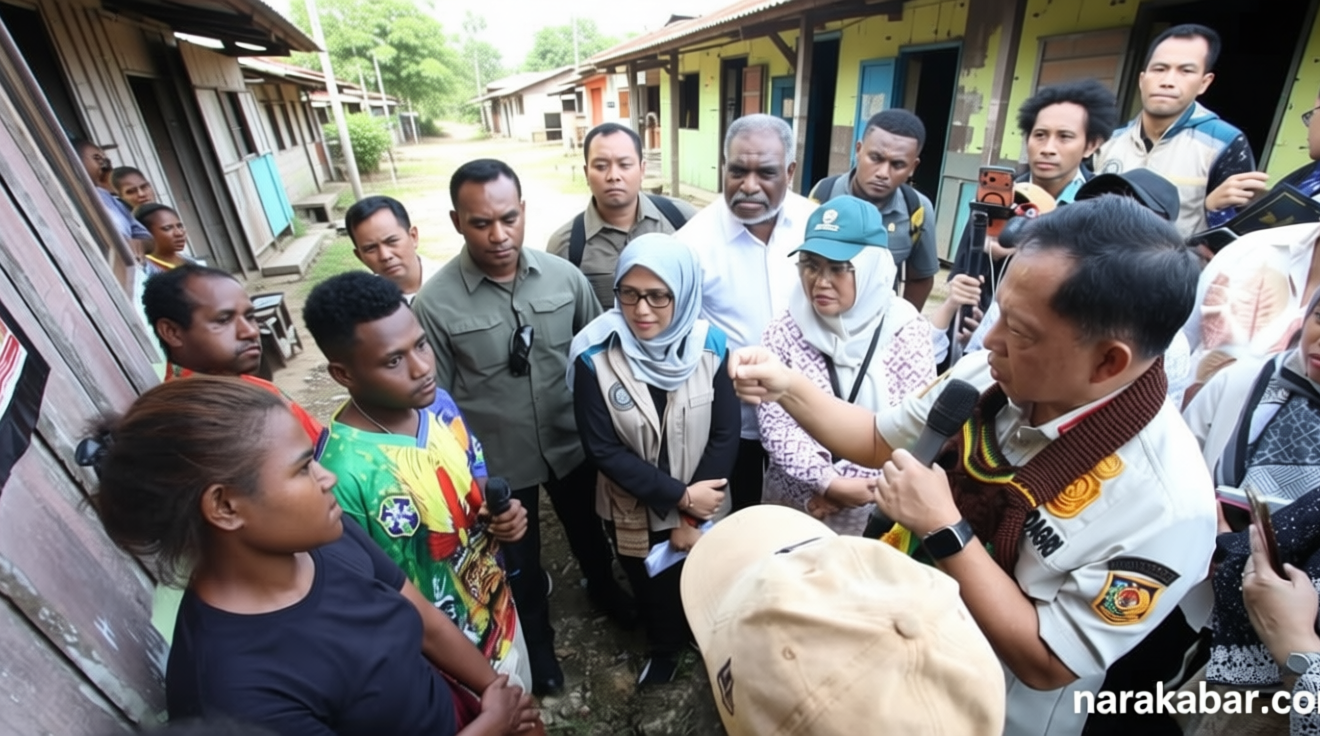 Key Strategy: Sukseskan Program Presiden, Mendagri Tinjau Program BSPS di Jayapura