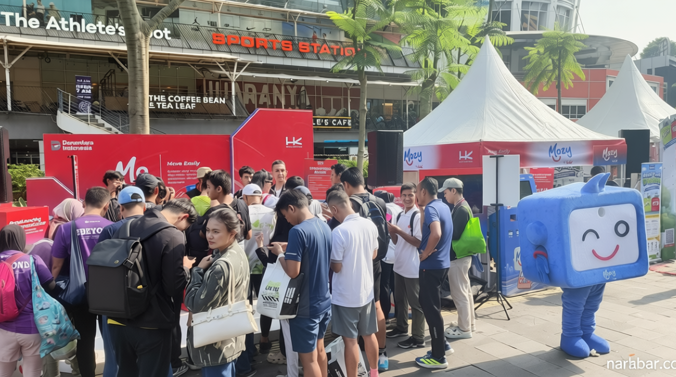 Visit Agenda: Aktivasi di CFD FX Sudirman, Mozy Ajak Masyarakat Kenali Layanan Perjalanan Digital
