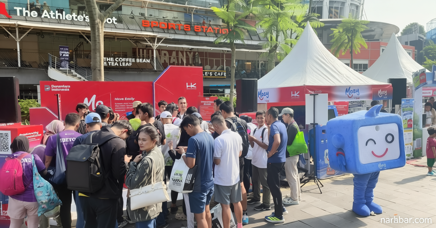 Visit Agenda: Aktivasi di CFD FX Sudirman, Mozy Ajak Masyarakat Kenali Layanan Perjalanan Digital