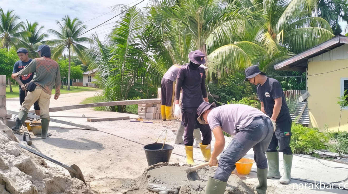Key Strategy: Kado HUT Bhayangkara ke-80, Polda Riau Rampungkan 110 Jembatan Merah Putih Presisi
