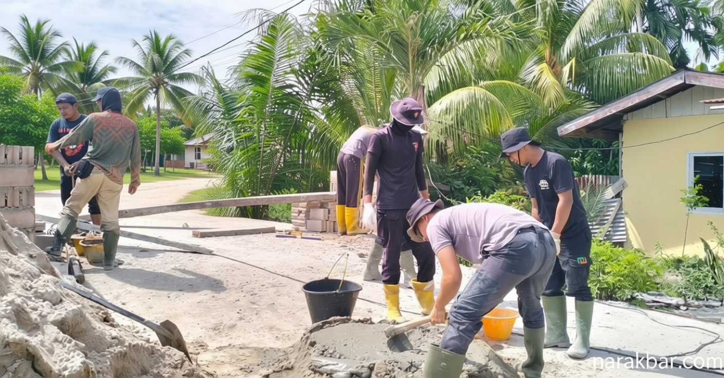 Key Strategy: Kado HUT Bhayangkara ke-80, Polda Riau Rampungkan 110 Jembatan Merah Putih Presisi