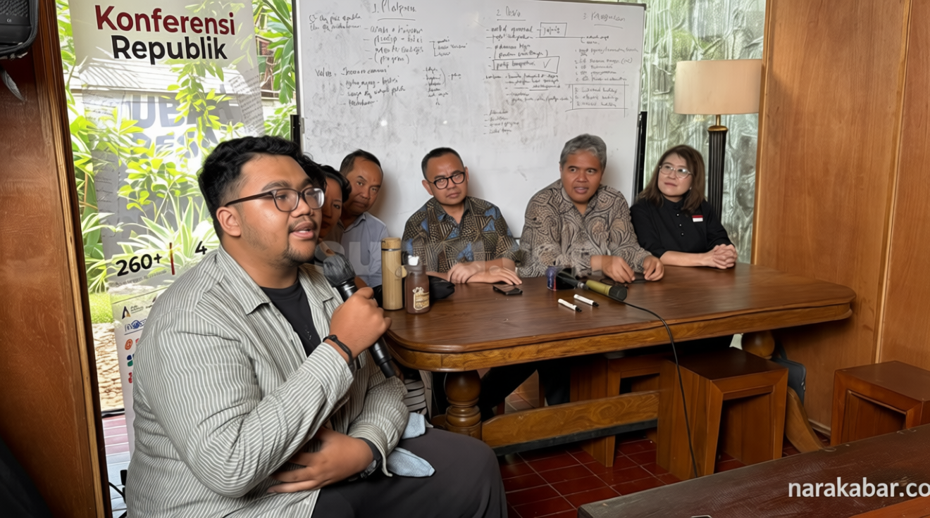 Key Discussion: Dibatalkan Sepihak oleh Kampus UI, Forum Konferensi Republik Terpaksa Pindah ke Kafe