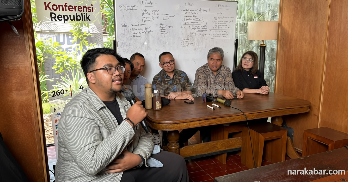 Key Discussion: Dibatalkan Sepihak oleh Kampus UI, Forum Konferensi Republik Terpaksa Pindah ke Kafe