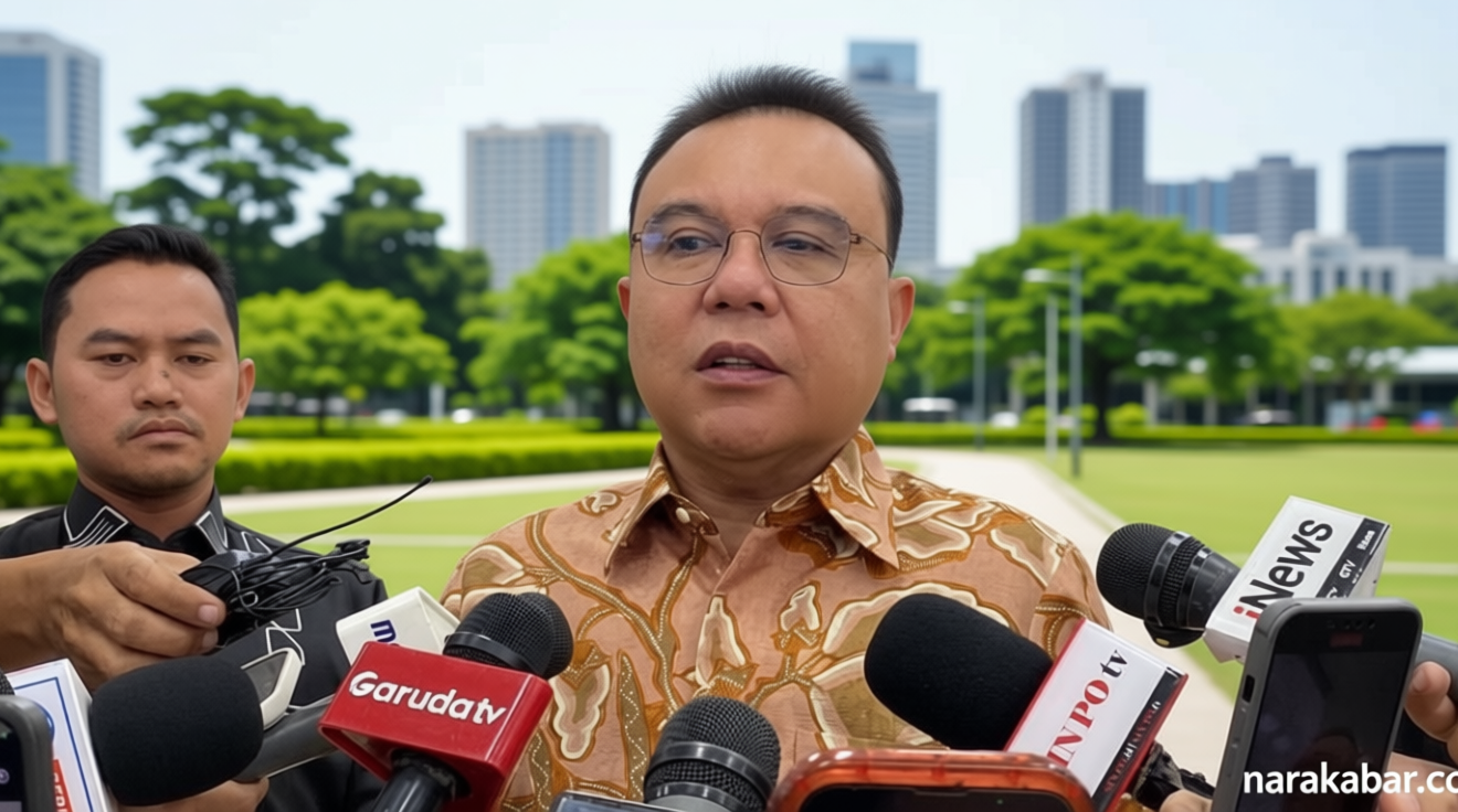 Solution For: Sufmi Dasco Sebut Narasi Indonesia Runtuh Sengaja Digoreng: Padahal Ekonomi Kita Kuat