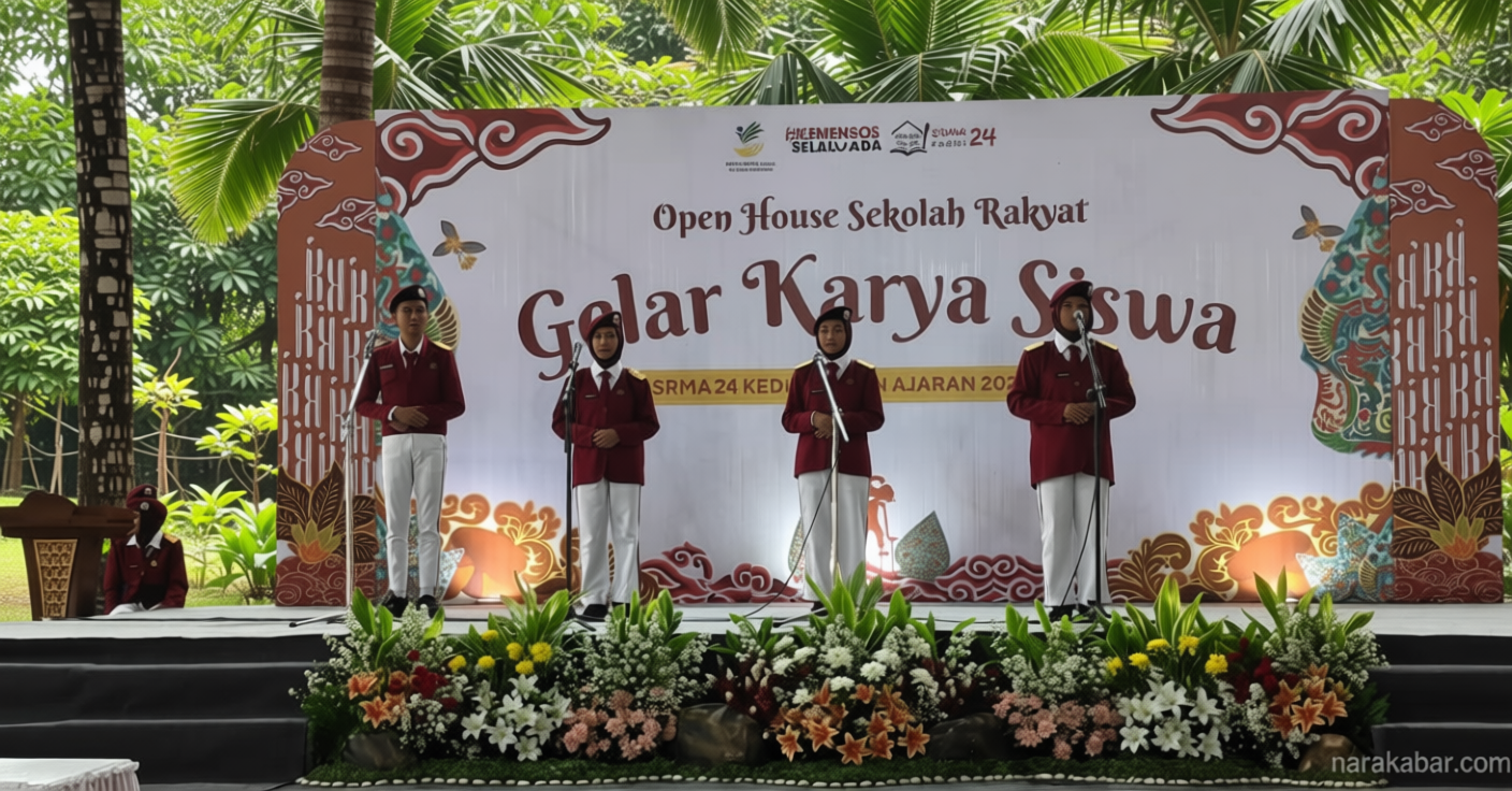 Meeting Results: Bupati Kediri Apresiasi Capaian Siswa Sekolah Rakyat dalam Open House 2026