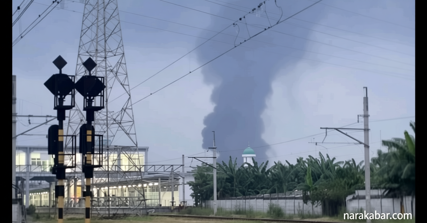 BPBD dan Dinkes Antisipasi Dampak Asap Kebakaran Pabrik Sandal di Tangerang