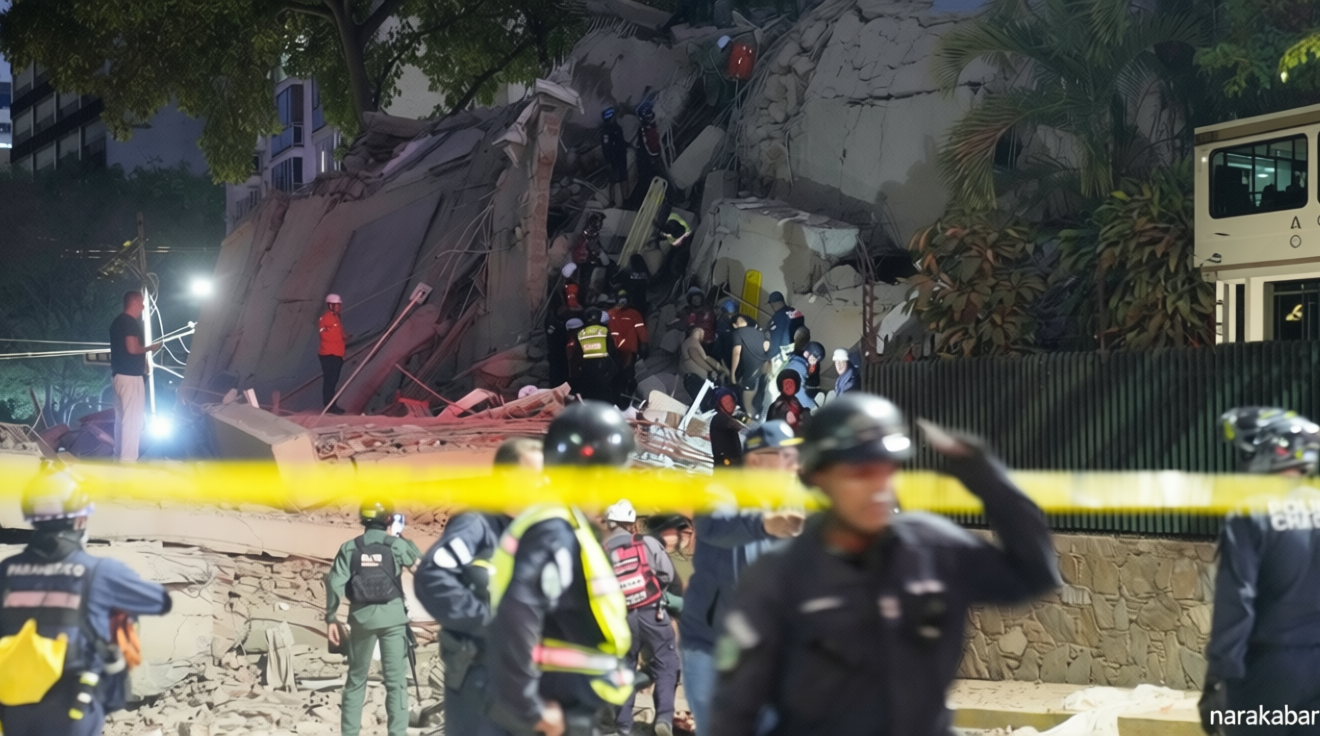What Happened During: Korban Tewas Gempa Venezuela Tembus 164 Orang, Terdengar Jeritan dari Reruntuhan