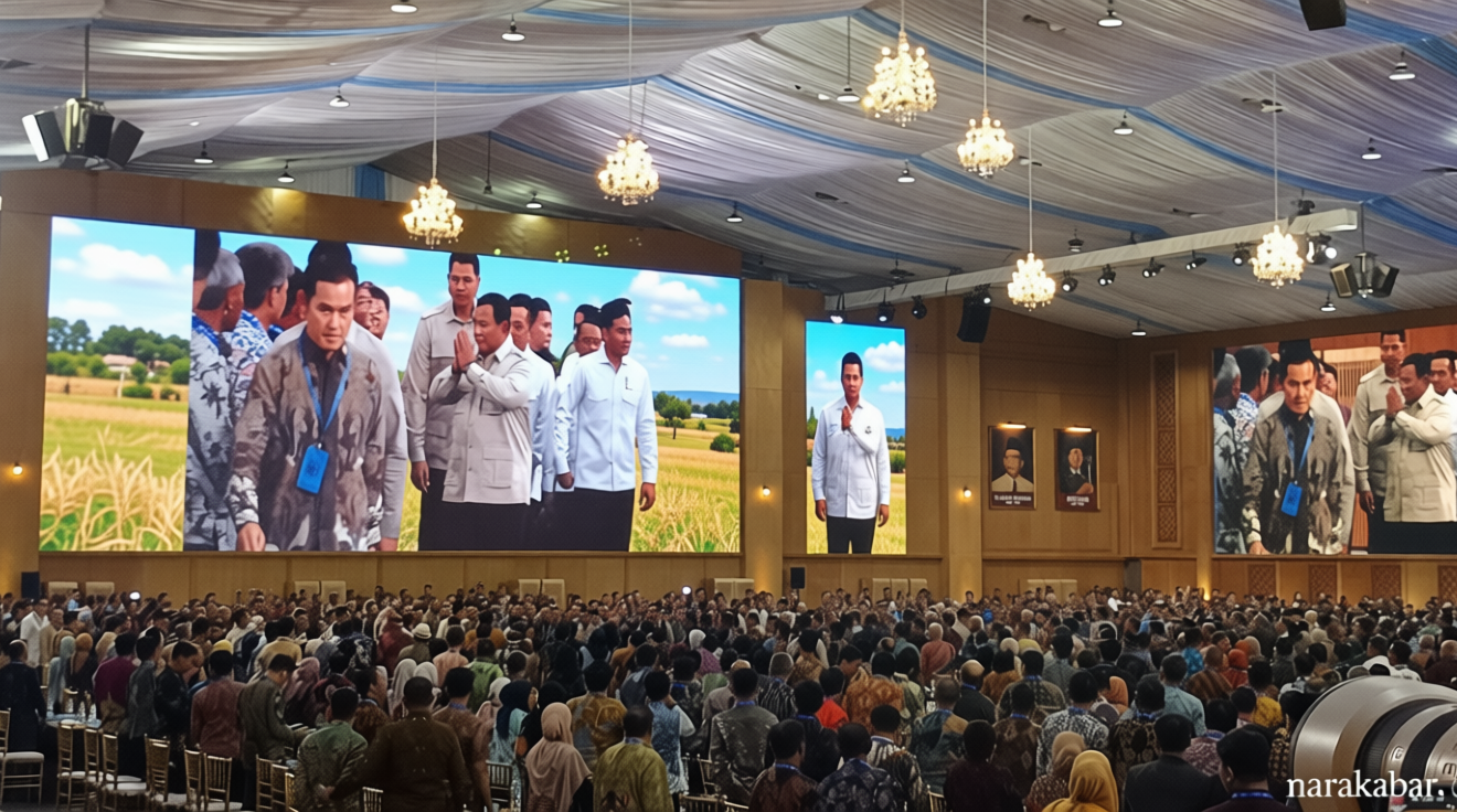 New Policy: Prabowo Hadiri Konvensi Sains, Beri Taklimat di Hadapan 2.600 Akademisi