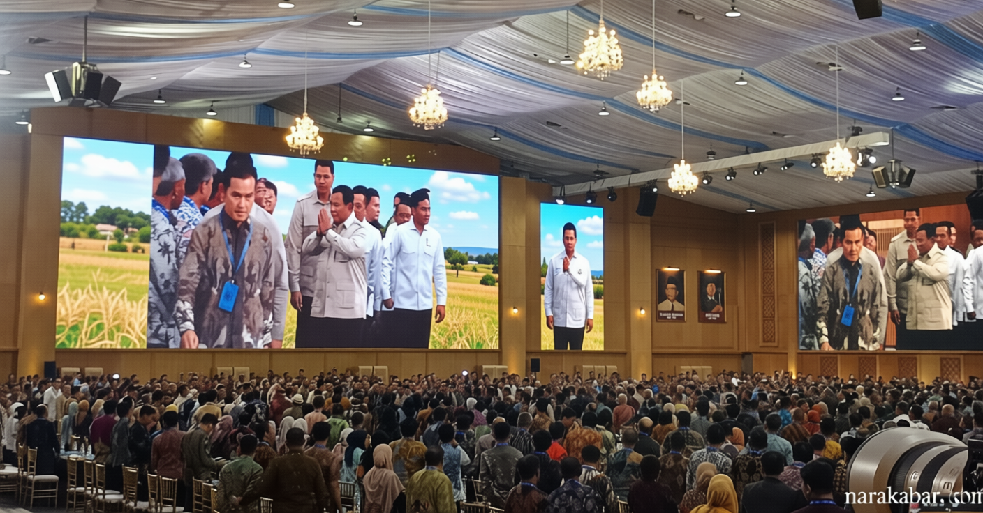 New Policy: Prabowo Hadiri Konvensi Sains, Beri Taklimat di Hadapan 2.600 Akademisi