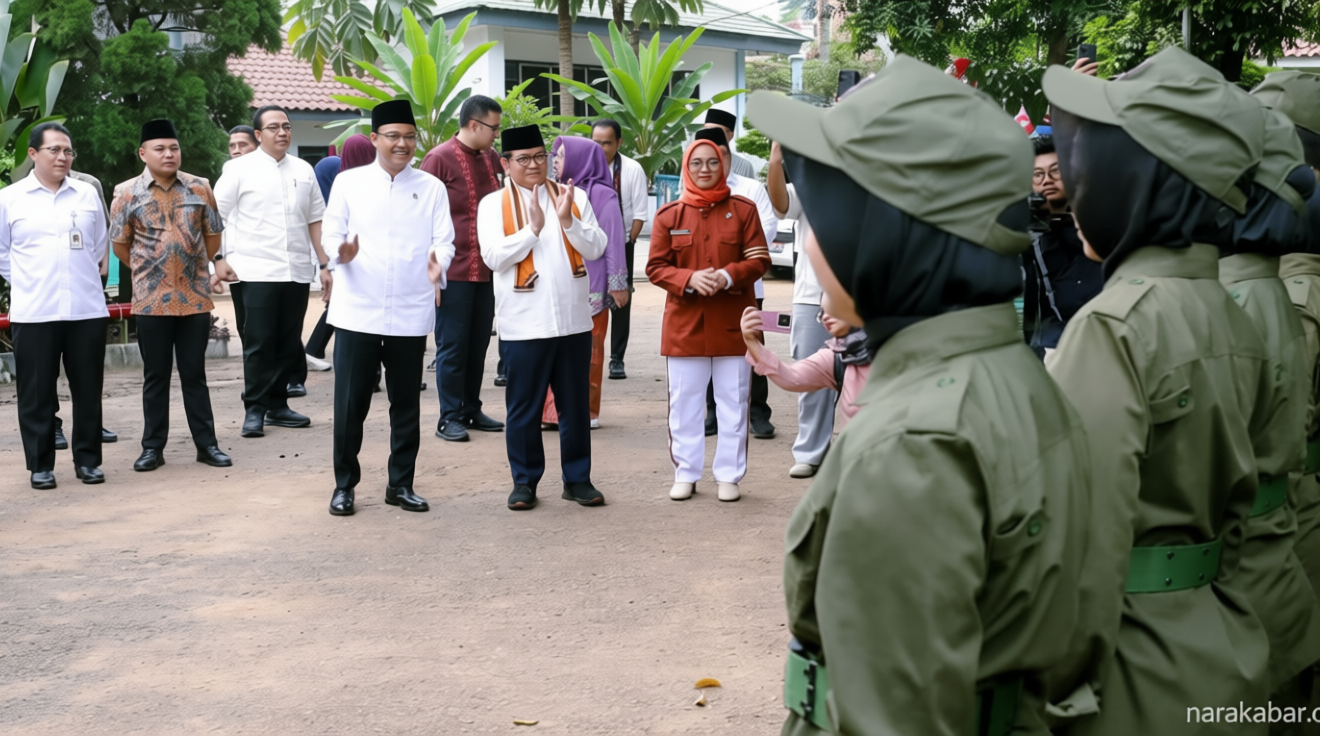 Meeting Results: Teringat Masa Lalu, Gubernur DKI Jakarta Terharu Saat Hadiri Open House Sekolah Rakyat