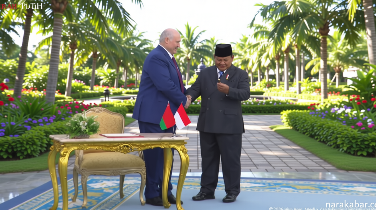 Main Agenda: Indonesia-Belarus Sepakati 7 MoU dan Roadmap Kerja Sama hingga 2030
