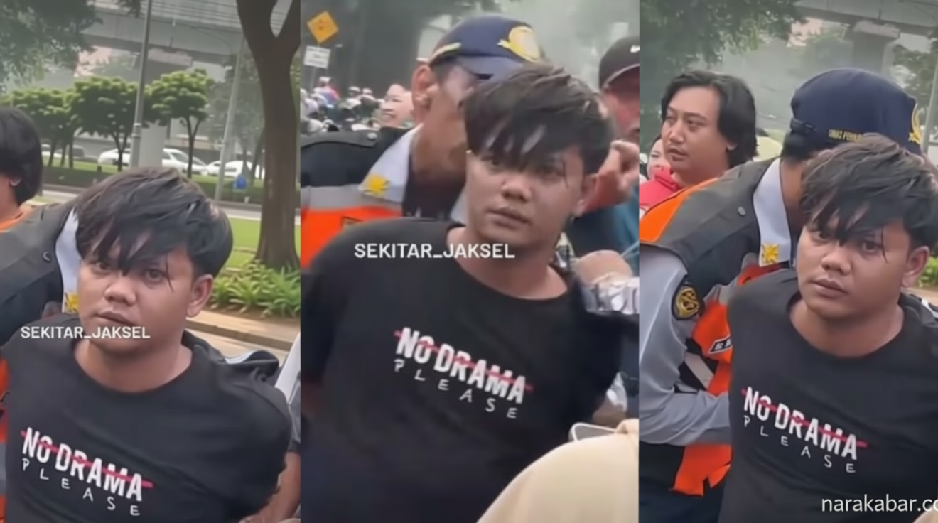 Gagal Kabur! Jambret Bersenjata Celurit di Setiabudi Terjatuh Usai Terjebak Macet