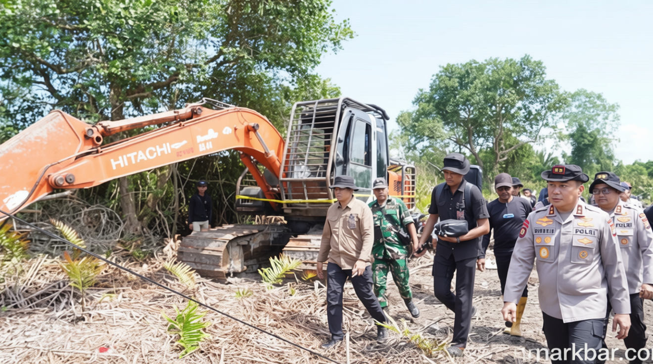 Ratusan Hektare Mangrove di Riau Habis Dibabat, Kapolda Turun Tangan