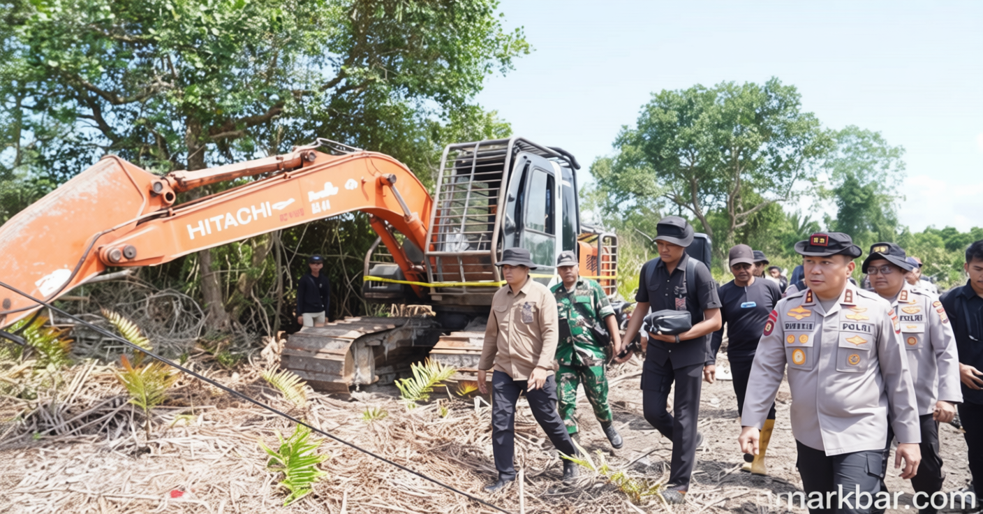 Ratusan Hektare Mangrove di Riau Habis Dibabat, Kapolda Turun Tangan