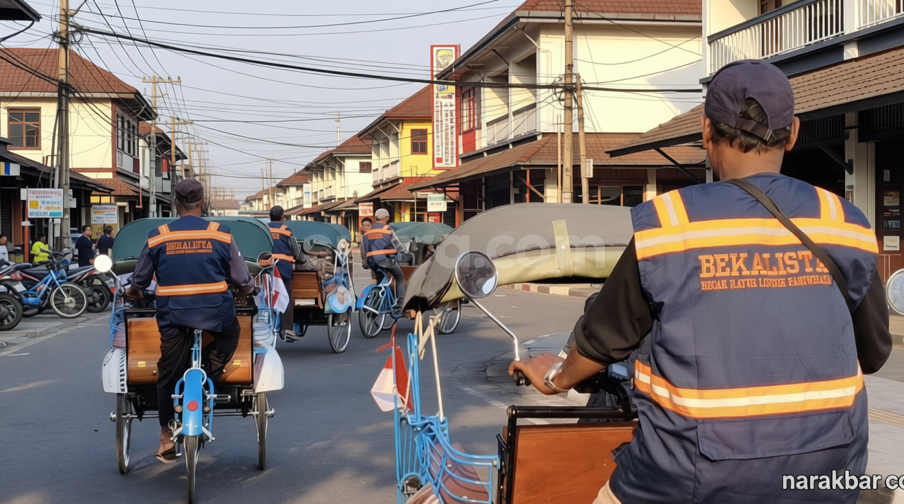 Key Strategy: Wajah Baru Malioboro, Becak Kayuh Kini Jadi Bekalista yang Canggih dan Ramah Lingkungan