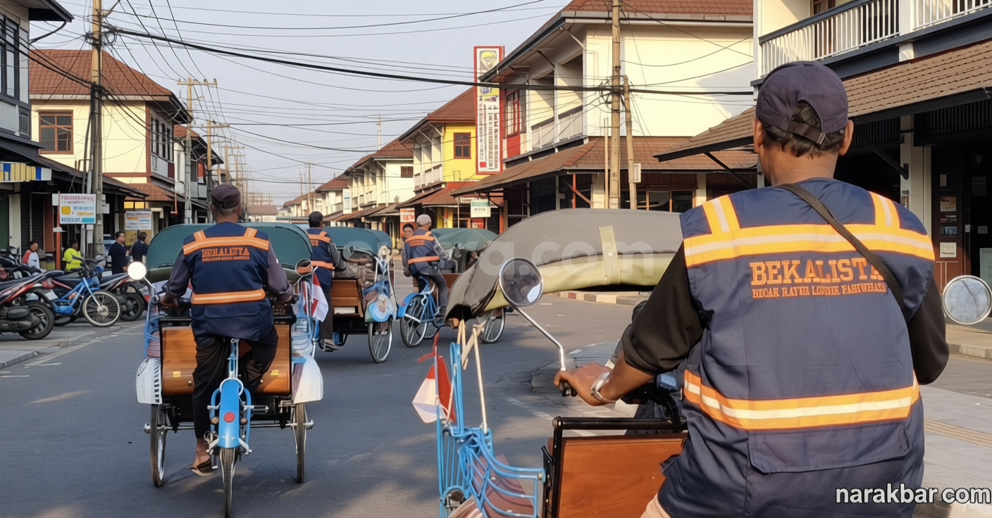 Key Strategy: Wajah Baru Malioboro, Becak Kayuh Kini Jadi Bekalista yang Canggih dan Ramah Lingkungan