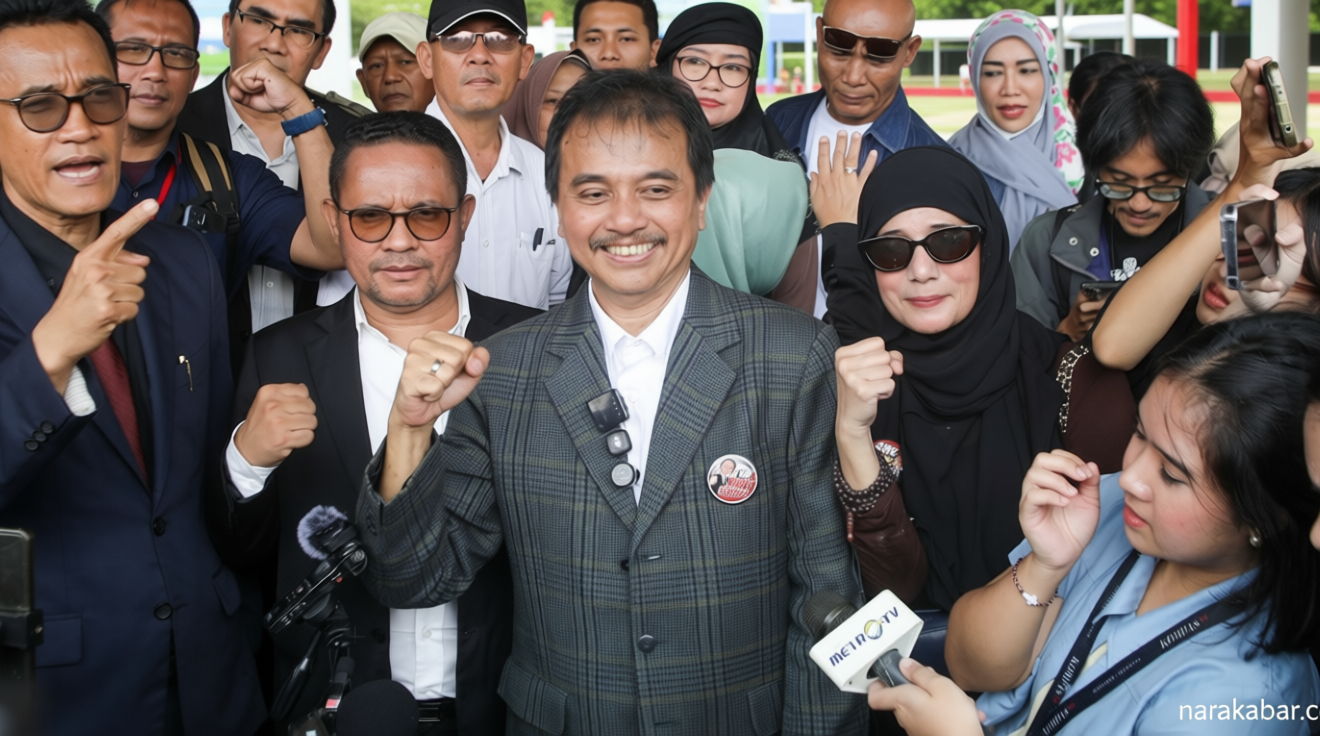 Roy Suryo Yakin Menang Kasus Ijazah Jokowi Usai Hakim Terima Eksepsi Dokter Tifa