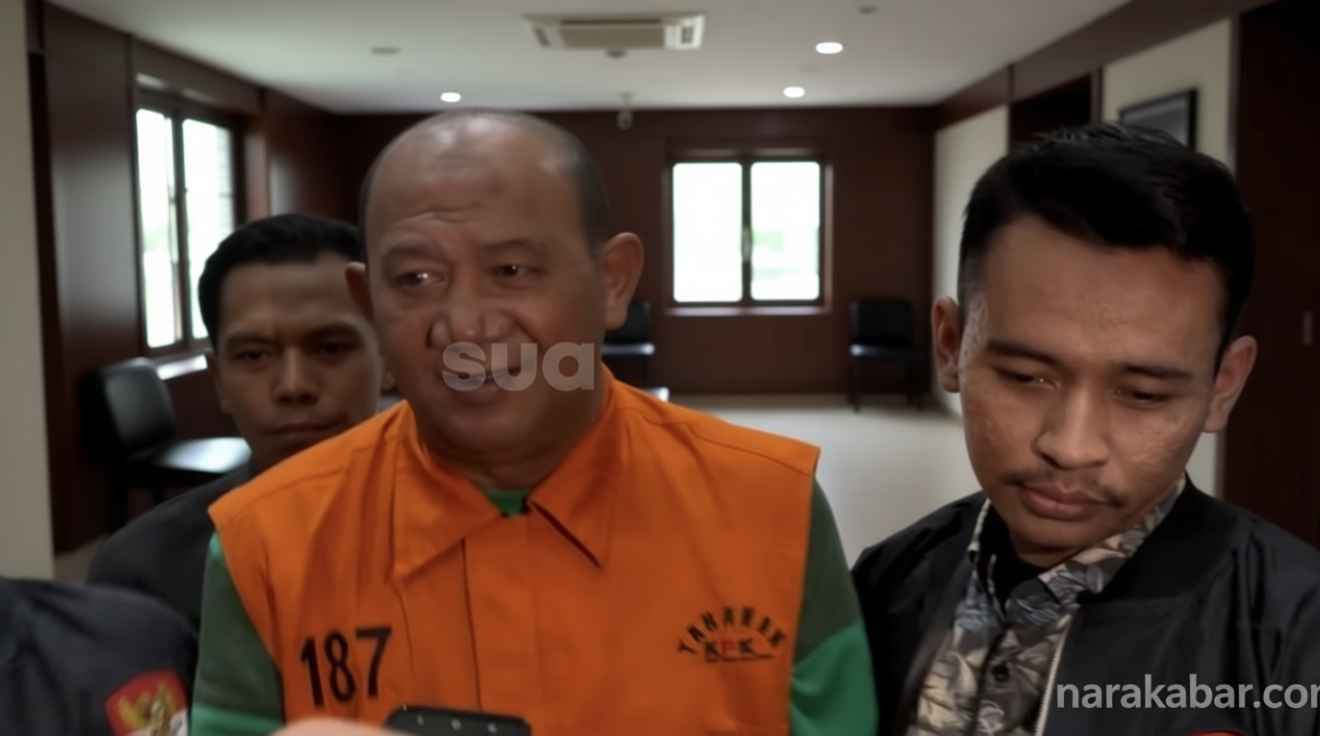 Special Plan: Kenakan Rompi Oranye KPK, Bupati Langkat Syah Afandin Bantah Sudah Tahu Ada OTT