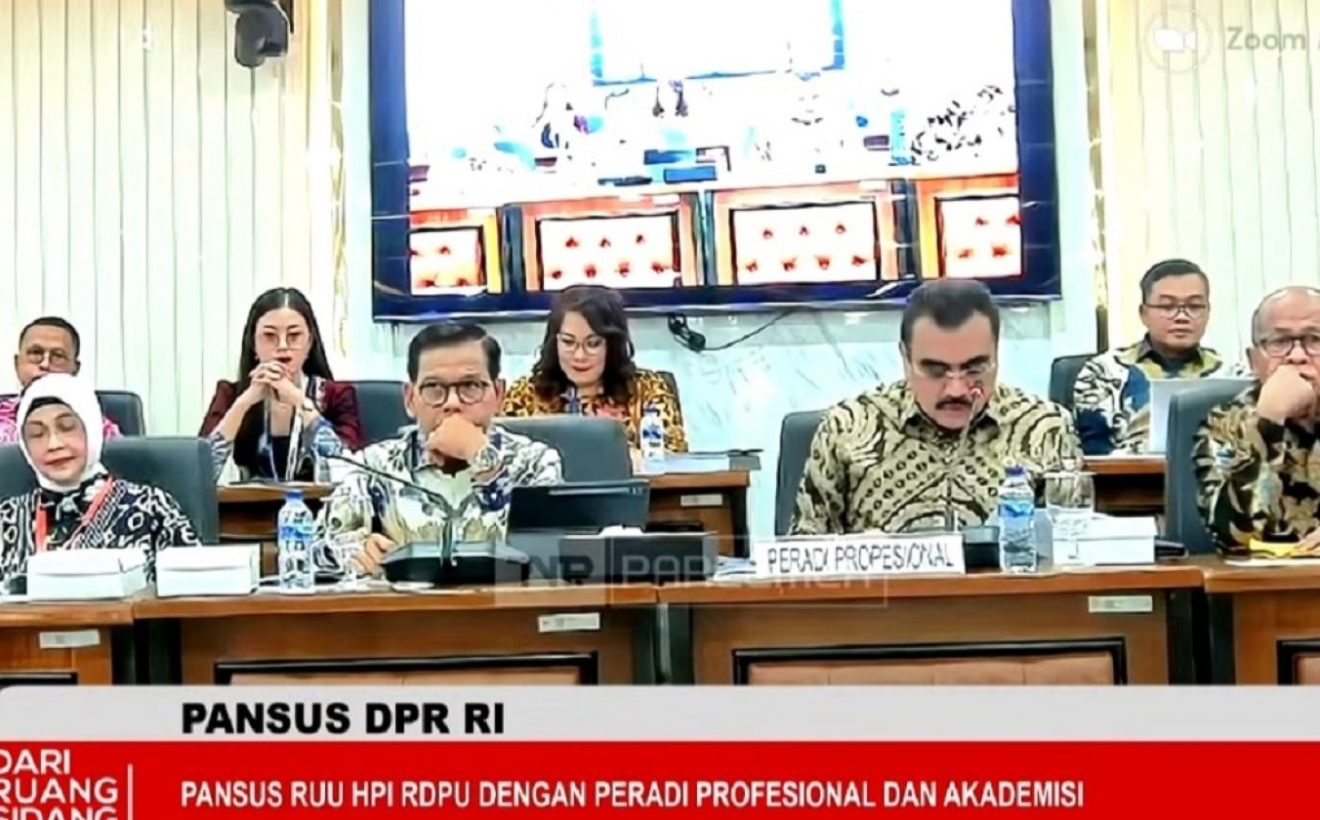 Main Agenda: PERADI Profesional Ingatkan DPR, RUU HPI Harus Jaga Kedaulatan Nasional di Tengah Arus Global