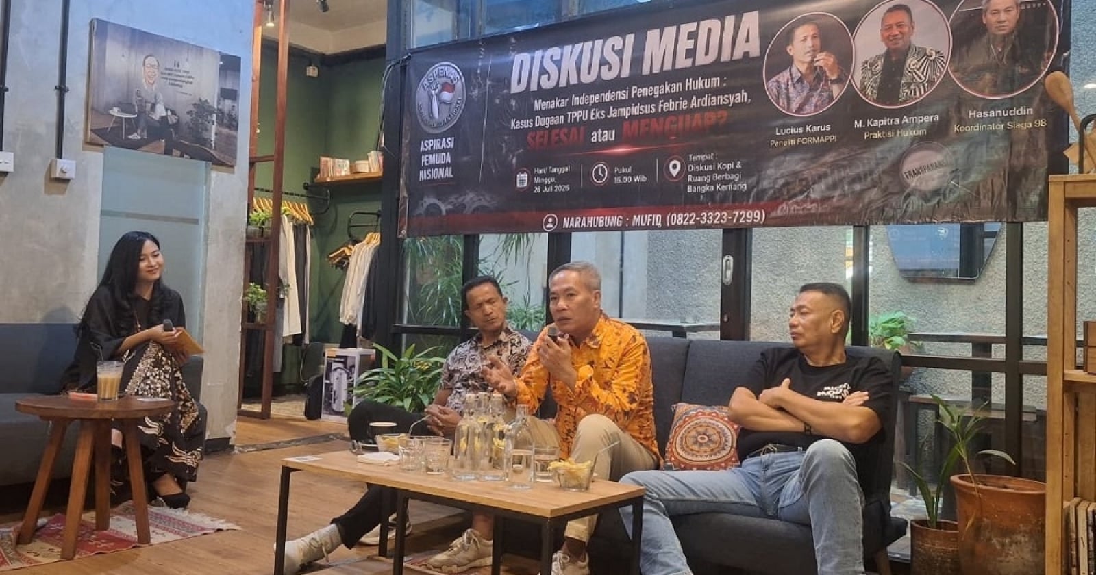 Kapitra Ampera Sebut Eks Jampidsus Febrie Adriansyah Maling Gede