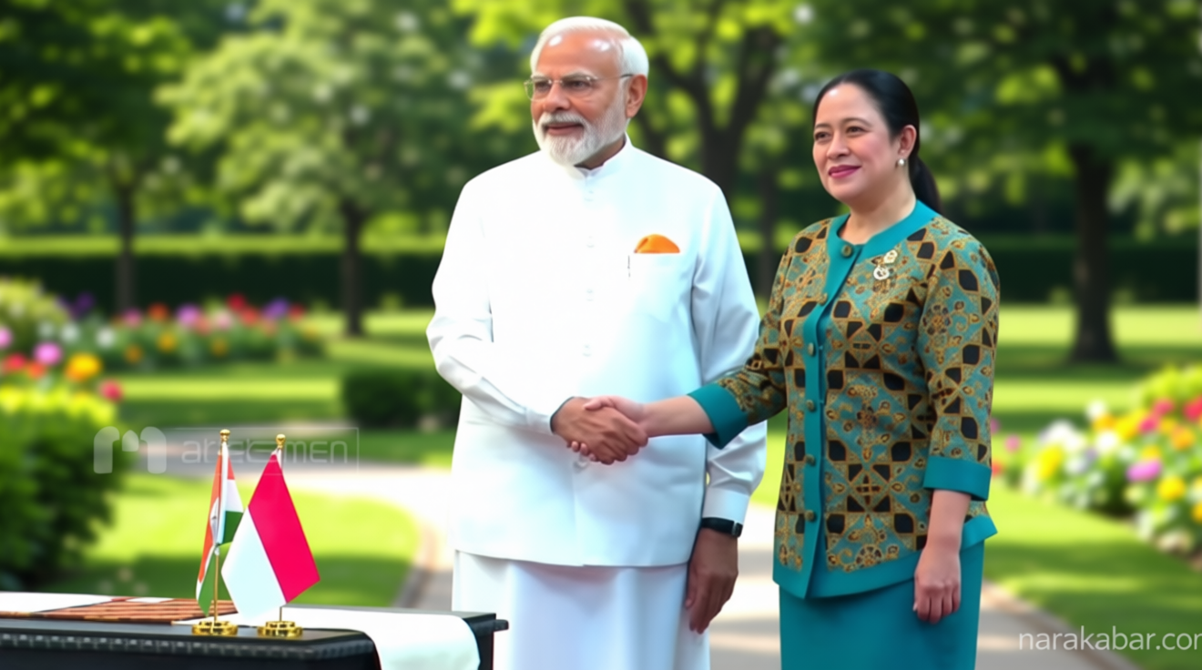Visit Agenda: Narendra Modi Tiba di Gedung Parlemen, Siap Berpidato di Hadapan Anggota DPR