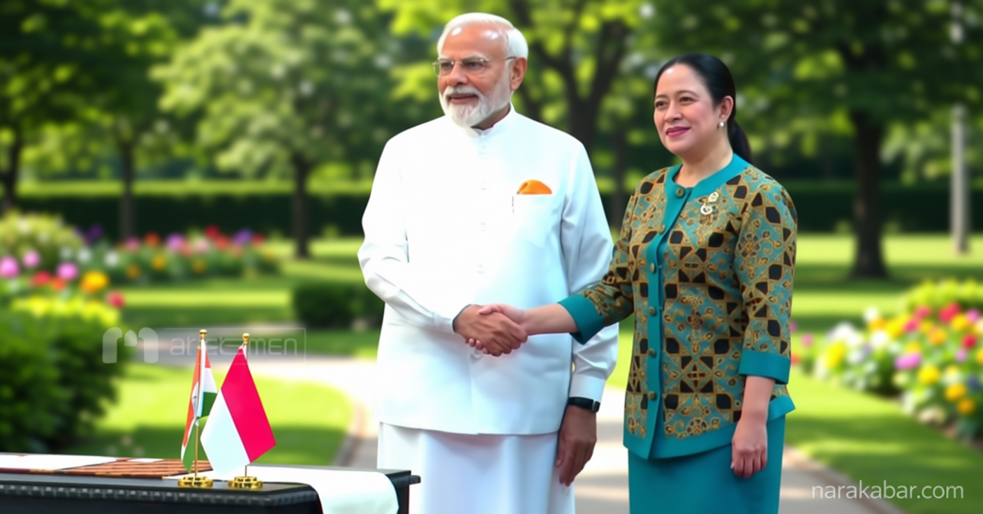 Visit Agenda: Narendra Modi Tiba di Gedung Parlemen, Siap Berpidato di Hadapan Anggota DPR
