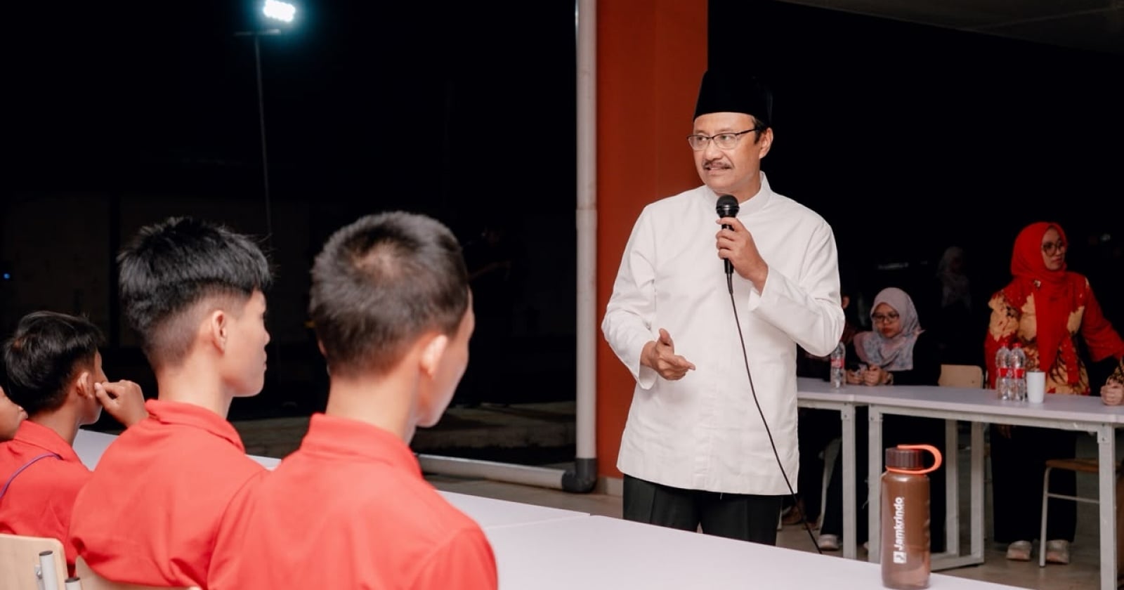 What Happened During: Temui Siswa Baru Sekolah Rakyat DKI, Gus Ipul Beri Motivasi agar Tak Berkecil Hati