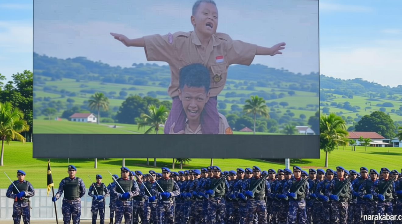 Key Strategy: Kisah Siswa Sekolah Rakyat Ditayangkan pada Perayaan Hari Bhayangkara ke-80 di Bogor